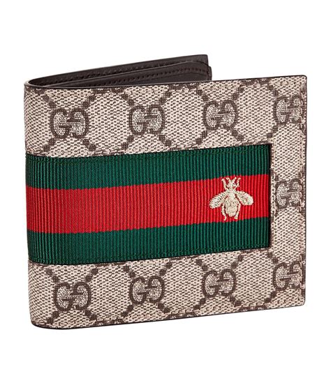 gucci bee bifold wallet